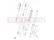 SUZUKI RM80X W (1998) 28 - FRONT FORK