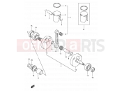 SUZUKI RM80X Y (2000) 5 - CRANKSHAFT