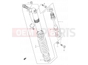 SUZUKI RM80X Y (2000) 34 - REAR SHOCK ABSORBER