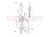 SUZUKI RM80 G (1986) (E01) 5 - CARBURETOR (MODEL G/H)
