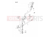 SUZUKI RM80 L (1990) (E24) 37 - REAR MASTER CYLINDER (MODEL L)