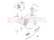 SUZUKI RM80 M (1991) (E03,E28,E33) 20B - FUEL TANK (MODEL L/M)