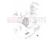 SUZUKI RM80 S (1995) (E03,E28,E33) 20D - FUEL TANK (MODEL R/S)
