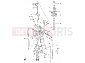 SUZUKI RM80 T (1996) (E24) 6 - CARBURETOR