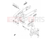 SUZUKI RM80 V (1997) (E24) 33 - REAR SWINGING ARM