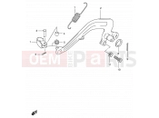 SUZUKI RM80 W (1998) (E24) 18 - REAR BRAKE