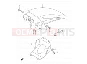 SUZUKI RM80 T (1996) (E03,E28,E33) 25 - REAR FENDER