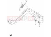 SUZUKI RM85 K2 (2002) (P03,P28) 19 - REAR BRAKE (MODEL K2/K3/K4)