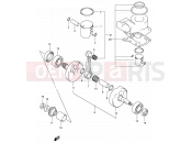 SUZUKI RM85 K4 (2004) (P03,P28) 6 - CRANKSHAFT