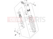 SUZUKI RM85 K4 (2004) (P03,P28) 35A - REAR SHOCK ABSORBER (MODEL K4)