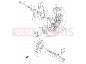 SUZUKI RM85 K5 (2005) (P03,P28) 37A - REAR WHEEL (RM85LK3)