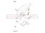SUZUKI RM85 K9 (2009) (P03,P28) 26 - REAR FENDER
