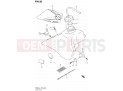 SUZUKI RM85 L4 (2014) (P03,P28,P33) 22 - FUEL TANK
