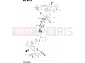 SUZUKI RM85 L5 (2015) (P19) 524A - STEM, STEERING