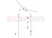 SUZUKI RM85L K3 (2003) (P03,P28) 24 - HANDLEBAR