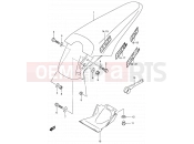 SUZUKI RM85L K3 (2003) (P03,P28) 26 - REAR FENDER