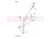 SUZUKI RM85L K7 (2007) (P03,P28) 41 - REAR MASTER CYLINDER