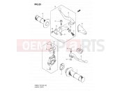 SUZUKI RM85L L0 (2010) (P03,P28) 25 - HANDLE LEVER