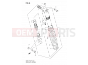 SUZUKI RM85L L0 (2010) (P03,P28) 36 - REAR SHOCK ABSORBER