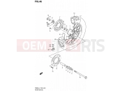 SUZUKI RM85L L4 (2014) (P03,P28,P33) 46 - REAR WHEEL (RM85LL4 P28)