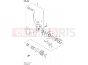 SUZUKI RM85L L4 (2014) (P19) 15 - KICK STARTER