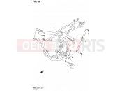 SUZUKI RM85L L4 (2014) (P19) 18 - FRAME