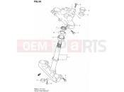 SUZUKI RM85L L4 (2014) (P19) 34 - FRONT FORK BRACKET