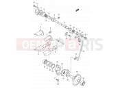 SUZUKI RMX250 K (1989) (E01) 2 - EXHAUST VALVE (MODEL K)