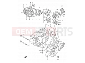 SUZUKI RMX250 K (1989) (E01) 3 - CRANKCASE