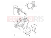SUZUKI RMX250 K (1989) (E01) 4 - CRANKCASE COVER (MODEL K)