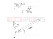 SUZUKI RMX250 K (1989) (E01) 21 - STAND - FOOTREST (MODEL K/L/M/N)