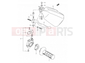 SUZUKI RMX250 K (1989) (E01) 28 - RIGHT KNUCKLE COVER (MODEL K/L/M)
