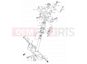 SUZUKI RMX250 K (1989) (E01) 33 - STEERING STEM (MODEL K/L)
