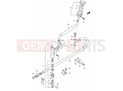 SUZUKI RMX250 K (1989) (E01) 42 - REAR MASTER CYLINDER (MODEL K)