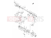 SUZUKI RMX250 L (1990) (E01) 2A - EXHAUST VALVE (MODEL L/M/N)
