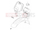 SUZUKI RMX250 L (1990) (E01) 26 - HEADLAMP COVER