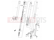 SUZUKI RMX250 L (1990) (E01) 32A - FRONT DAMPER (MODEL L)