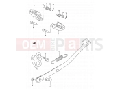 SUZUKI RMX250 S (1995) (E01) 21A - STAND - FOOTREST (MODEL S/T)