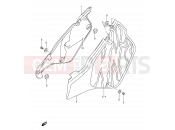 SUZUKI RMX250 S (1995) (E01) 25A - FRAME COVER (MODEL N/S/T)