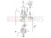 SUZUKI RMX250 L (1990) (E03,E28,E33) 6 - CARBURETOR (MODEL K/L/M/N)