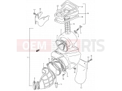 SUZUKI RMX250 L (1990) (E03,E28,E33) 7 - AIR CLEANER