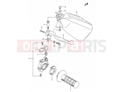 SUZUKI RMX250 L (1990) (E03,E28,E33) 31 - RIGHT KNUCKLE COVER (MODEL K/L/M)