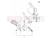 SUZUKI RMX250 L (1990) (E03,E28,E33) 32 - LEFT KNUCKLE COVER (MODEL K/L/M)