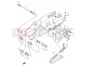 SUZUKI RMX250 L (1990) (E03,E28,E33) 35 - REAR SWINGING ARM (MODEL K/L)