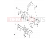 SUZUKI RMX250 L (1990) (E03,E28,E33) 40A - REAR CALIPERS (MODEL L/M)