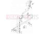 SUZUKI RMX250 L (1990) (E03,E28,E33) 41A - REAR MASTER CYLINDER (MODEL L)