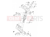 SUZUKI RMX250 N (1992) (E03,E28,E33) 27A - STEERING STEM (MODEL M/N)