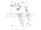 SUZUKI RMX250 P (1993) (E03,E28,E33) 36B - SHOCK ABSORBER (MODEL P/R)