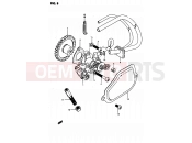 SUZUKI RMX50 T (1996) 8 - OIL PUMP