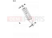 SUZUKI RMX50 T (1996) 40 - REAR SHOCK ABSORBER